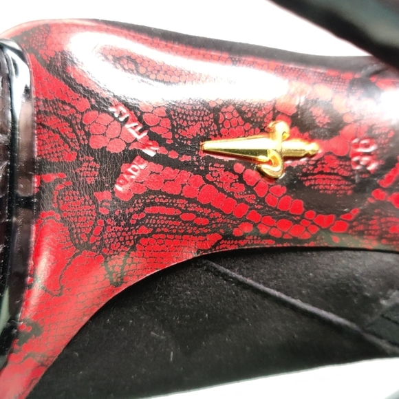 Black Suede Platform Over the knee Boots - Picture 8 of 12